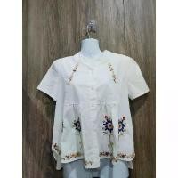 ราคา เสื้อผู้หญิง แฟชั่น น่ารัก ปักลายดอกไม้ (1731612794597574453)