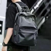 ราคา กระเป๋าเดินทาง กระเป๋าเป้ความจุขนาดใหญ่, กระเป๋าเป้ผู้ชาย, กระเป๋าถือ, ทำจากหนัง, เหมาะสำหรับการเดินทาง, มัธยมต้น, มัธยมปลายและนักศึกษาวิทยาลัย, กระเป๋านักเรียน, กระเป๋าคอมพิวเตอ (1732095466600892973)