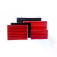 ราคา ถาดฟูกแหวน โครงไม้ ภายนอกหุ้มหนัง ภายในบุด้วยผ้ากำมะหยี่ กล่อง ใส่ ครีม จุ่ม กระเป๋า เครื่อง สําอาง ที่ ลิป (1731353592854121379)