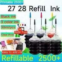 ราคา หมึกเครื่องพิมพ์ HP, เข้ากันได้กับ HP 27, HP 28, หมึกสีดำ HP27XL และ HP28XL, เหมาะสำหรับเครื่องพิมพ์ Deskjet HP 3320/3425/3322/3420/3450/3520 (1731709536458278038)