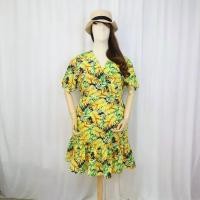 ราคา Sale เดรสสาวอวบ เดรสลายใบไม้ #06 อก40-48นิ้ว ไซส์ใหญ่ Oversize Bigsize ชุดแซก เดรสคนอ้วน สาวอวบอ้วน (1729603967938431520)