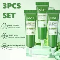 ราคา SKAT ครีมบำรุงผิวหน้า, 3 ชิ้น/เซ็ต, มาส์กโคลนฟลัชออน, ทำความสะอาดล้ำลึก, ควบคุมความมัน, ลดขนาดรูขุมขน, ให้ความชุ่มชื้น, เหมาะสำหรับการดูแลผิวหน้า (1730306899879627262)