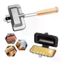 ราคา กระทะทรายสองด้าน, 1 ชิ้น, กระทะย่างแบบพับได้, กระทะขนมปัง, เหมาะสำหรับอาหารเช้าและธูป, เตาแก๊ส, เครื่องทำแพนเค้ก, , ใช้ได้กับเตาแก๊ส, เครื่องมือครัว, เครื่องครัว, Kuali Sandwic D (1731383466318268326)