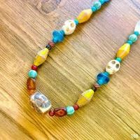 ราคา A1 ช้างกระบี่ สร้อยคอ เส้นที่188 สร้อยคอผู้ชาย สร้อยคอผู้หญิง สร้อยคอผู้ชายห้อยพระ สร้อยคอลูกปัดโบราณ ลูกปัดโบราณ (1731741220729030477)