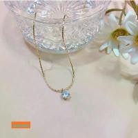 ราคา สร้อย จี้เพชร สร้อยคอ สร้อยสั้น สวยๆ สร้อยแฟชั่น สร้อยน่ารัก พร้อมส่ง สร้อยเพชร CZ Necklace diamond CZ (1731771391028332009)