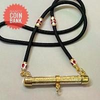ราคา สร้อยคอ ลงยา พร้อมตะกรุดยันต์มหาเศรษฐี3นิ้วสีทอง (มีสีลงยาหลายสีให้เลือกค่ะ) คําแนะนําผลิตภัณฑ์ใหม่ของเดือนนี้ (1731753011864831081)