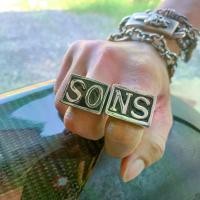 ราคา แหวน Sons sons of anarchy คู่ เลสเงิน สแตนเลสแท้100% ของแท้100% (1729432178132879765)