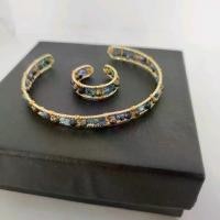 ราคา เซตกำไล+แหวน หินแท้ ไพไรต์(เพชรหน้าทั่ง),ไคยาไนต์,ไอโอไลต์ ส่งฟรี (1729568810376202539)