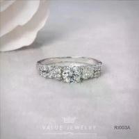 ราคา แหวนเพชร RI003 ประดับเพชร CZ ฝังคริสตัลแน่น วิบวับเหมือนเพชรแท้ แหวนผู้หญิง แหวน เครื่องประดับแฟชั่น ValueJewelry ทอง หุ้ม สร้อย คอทอง ไมครอน เชือกร่ม (1731552218509445061)