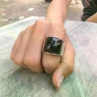 ราคา แหวนconvexเงิน นิลดำ สแตนเลสแท้100% ของแท้100% (1729431331155642773)