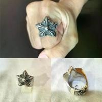 ราคา แหวน โครมฮาท ch chrome hearts แหวนผู้ชาย แหวนสแตนเลสแท้ (1729811098418645397)