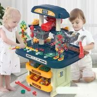 ราคา ของเล่นสกรู 246PCS สว่านไฟฟ้า ของเล่นถอดประกอบ เกมสมอง ของเล่นเด็ก กล่องเครื่องมือเด็กผู้ชาย sa6283 การจำลอง การถอดประกอบ และการถอดประกอบของเล่นบนโต๊ะเครื่องมือ (1729658794823485971)