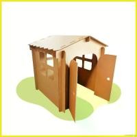 ราคา cranioashop ความคงทน KAFBOKIDDO Play house บ้านกระดาษเด็ก บ้านของเล่น บ้านเด็ก ของเล่นเด็ก ของเล่นกระดาษ กระดาษลูกฟูก บ้านกระดาษระบายสี (1730352393538079143)