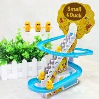 ราคา ของเล่นเด็ก เป็ด รางสไลด์ไฟฟ้า รางบันไดเป็ดน้อย รางสไลด์บันไดเป็ดสีเหลืองขนาดเล็ก รุ่นเดียวกัน (1731221074190699120)