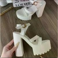 ราคา รองเท้าแตะ รองเท้า 14 ซม. มีสายไขว้ใหม่ 2023 zara heels (1731587257222792643)