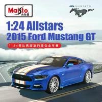 ราคา ฟิกเกอร์ Meritor 2015 Ford Mustang 1:24 GT โมเดลรถโลหะ เครื่องประดับ ของเล่นสะสม ขายส่ง (1729967082476701787)