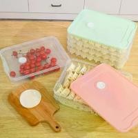 ราคา กล่องใส่ของในตู้เย็น กล่องเกี๊ยวพลาสติก อเนกประสงค์ โปร่งใส แช่แข็งอย่างรวดเร็ว ซาลาเปา ที่เก็บของสดพร้อมฝาปิด อาหารแห้ง กล่องแช่แข็งไข่ ตู้เย็น (1731275319654188080)