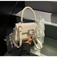 ราคา กระเป๋าสะพายไหล่, หญิง, สไตล์ใหม่, หวาน, ลำลอง, กระเป๋าคลัทช์, กระเป๋าถือ, พร้อมของขวัญผ้าพันคอ กระเป๋า แม็ก mc ของ แท้ longchamp สีชมพู marc jacobs lacoste ผู้ (1731657710354269994)