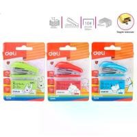 ราคา 0253 ชุด เครื่อง เย็บกระดาษ เบอร์ 10 คละสี แม็ค แม็ก แม็กเย็บกระดาษ แม็คเย็บกระดาษ แม็กตัว (1729612899348351130)