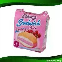 ราคา แซนวิชเค้กสอดไส้ครีมสตรอเบอร์รี่ ฟันโอ 13 กรัม x 12 ชิ้น ขนมปังกรอบ ขนมทอดกรอบ ขนมทานเล่น ขนมขบเคี้ยว อาหารว่าง ขนมปัง แซนวิส ครัวซ็อง โฮลวีต เค้ก แพนเค้ก Cake Sandwich Stuffed W (1729747697649814264)