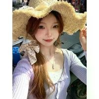 ราคา หมวกฟาง ดีไซน์ลูกไม้ ปีก กันแดด เหมาะสำหรับฤดูร้อน ชายหาดริมทะเล หมวกกันแดด หมวก แก๊ป แฟชั่น mlb แท้ newer a caps หมวก ติด ผม ปลอม mlb แท้ พร้อม ส่ง หมวก แก๊ปลายเสือ คร (1731190630638257895)