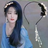 ราคา ที่คาดผมพู่มุก, ธีมนางฟ้าสุขสันต์, สไตล์เกาหลี, ต่างหูปลอม, ที่คาดผม, เครื่องประดับผมสุดหรูหรา, กิ๊บติดผม, หมวก, T970 mesh heads ดอกไม้ ติด ผม นางรํา ปิ่นปัก ผม ดิน ปั้น ก (1732075932327250305)