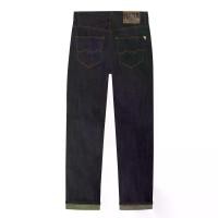 ราคา Hara ริมแดงสีสนิม 14.5 Oz Selvedges Straight fit jeans กางเกง สีสนิม Midnight Classic HMS1-0086 กระบอก ปลายขา 8 นิ้ว Man Clothing (1730879948474779694)