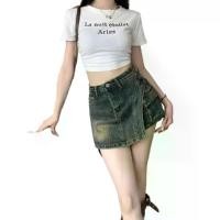 ราคา Niche กระโปรงทรงเอ เอวสูง กระโปรงกางเกงกันลาย Women Clothing Lady เสื้อผ้า Skirt กระโปรง แมว มาลี กางเกง ยีนส์ ขา สั้น มี เพชร กระโปรงทรง แคบ กางเกง กระโปรง กระโปรง เอว สูง (1730841915991296935)