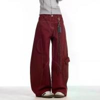 ราคา ชุดจัมพ์คาร์โก้ชายสไตล์เรโทร 2025 : ลายเย็บแดง ทรงหลวมขากว้าง สต็อกเทรนด์ กางเกงยีนส์ กระบอก ใหญ่ ยีน ส์ ขา ยีนส์ เท่ๆ คน ไทย อ้วน กางเกง ขาม้า เอวต่ํา ความยาว jean ดี มี คุณภาพ (1731467840431163257)