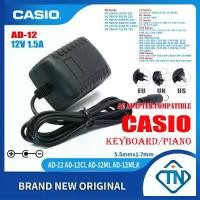 ราคา อะแดปเตอร์ชาร์จไฟ 12V, 1. 5a, AD-12ML, สำหรับ Casio CTK-711 (ex), CTK-731, CTK-738, CTK-750, CTK-811 (ex), CTK-5000, คีย์บอร์ด Casiotone, เปียโนอิเล็กทรอนิกส์ (1730938998155152025)