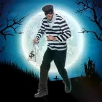 ราคา ชุดคอสเพลย์ผู้ชาย, ชุดโจรสลัดตลกฮาโลวีน, สีดำและสีขาว, เกมปาร์ตี้, ลายโจร, ชุดคอสเพลย์, การแสดงคู่บนเวที, ชุดแฟนซี, พร้อมที่จะจัดส่ง (1731442621045507486)