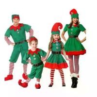 ราคา จัดส่งในกรุงเทพฯ ชุดคริสมาสต์เอลฟ์ ชุดเอลฟ์ Elf ซานต้า เสื้อคริสต์มาส สีเขียวแดง ชุดแฟนซี ชุดแซนต้า ชุดแซนตี้ผู้หญิง/ผู้ชาย/เด็ก/ผู้ใหญ่ สินค้ามีพร้อมส่ง (1731226964221527048)