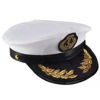 ราคา หมวกกัปตันเรือสำราญ, ขนาดผู้ใหญ่, หมวกสีกรมท่า, เครื่องแต่งกายกะลาสีเรือ, ปาร์ตี้เครื่องแต่งกาย, ชุดแฟนซี, สีดำและสีขาว (1731735098657179091)