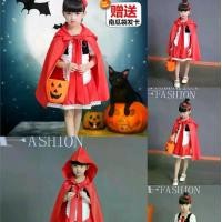 ราคา ชุดหนูน้อยหมวกแดง ชุดฮาโลวีน ชุดฮาโลวีนเด็ก ชุดแฟนซี (1729709441014336031)