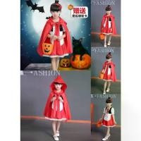 ราคา ชุดหนูน้อยหมวกแดง ชุดแฟนซี ชุดฮาโลวีน ชุดเด็ก (1729546782944561695)