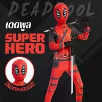 ราคา ชุดเดดพูล ชุดซุปเปอร์ฮีโร่ มาเวล deadpool ฮาโลวีนคอสเพลย ์บอดี ้ฮาโลวีน ชุดบอดี้สูท ชุดแฟนซี (1731849930417605407)