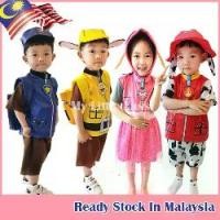 ราคา ชุดเด็ก ชุดแฟนซี ชุด 2 ชิ้น เพ้นท์มือ ช้าง มาร์แชล ไล่ล่า ธีมลูกกวาด เหมาะสำหรับเด็ก (1731362955100980638)