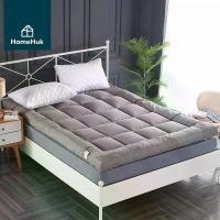 ราคา HomeHuk เบาะรองนอน ขนห่านเทียม ท็อปเปอร์ 6ฟุต 5ฟุต 3.5ฟุต 180x200 cm หนานุ่มฟู ม้วนพับเก็บได้ ผ้าโพลีเอสเตอร์ แผ่นรองที่นอน ท๊อปเปอร์ ทอปเปอร์ ที่รองนอน ที่นอน ที่นอนเพื่อสุขภาพ (1729428272629582757)