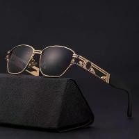 ราคา แว่นกันแดด FGSteampunk, แฟชั่นผู้ชายใหม่ปี 2024, สไตล์เรโทร, กล่องเล็ก, เหมาะสำหรับผู้ชาย, แว่นกันแดด แว่นกันแดดเรย์แบน แว่นตาเรแบรนด์ชาย แท้ (1730032085616986605)