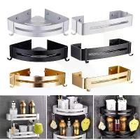ราคา อุปกรณ์ห้องน้ำ ชั้นวางฝักบัว แคดดี้ แชมพู ที่วางสบู่ ชั้นวางเข้ามุมสีดำ/ทอง/เงิน ชั้นวางห้องน้ำ ที่วางอ่างอาบน้ำ (1729744898727578023)