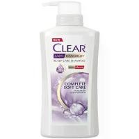 ราคา [COD] LeeMart แชมพู เคลียร์ CLEAR 400ML ยาสระผม เคลีย แชมพูสระผม เครีย แชมพูขจัดรังแค สูตร คอมพลีทซอร์ฟแคร์ สีม่วง ขนาด 400 มล. (1732069481655995139)