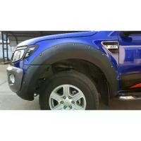 ราคา คิ้วล้อ โป่งล้อ Ford Ranger 2012 2013 2014 9 นิ้วหมุด สีดำด้าน 4 ประตู,แคป (1729667609944557846)