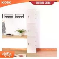 ราคา KIOSK ตู้ล็อคเกอร์3 ประตู รุ่น Classic ตู้ล็อคเกอร์เหล็ก **ออก E-tax โครงการ Easy E-Receipt ได้** (1729595494945032648)