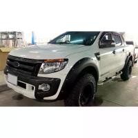 ราคา คิ้วล้อ Ford Ranger 2012 2013 2014 6 นิ้วหมุด สีดำด้าน 4 ประตู,แคป คิ้วขอบล้อ ซุ้มล้อ (1729620178958453014)