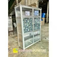 ราคา ตู้กับข้าวอลูมิเนียม 4 ฟุต หรือ 120 ซม. 6 ประตู รุ่นพิเศษ (1730006839750461626)