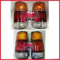 ราคา enamormshop ความคงทน ไฟท้าย ISUZU TFR ปี 89-96 ขอบชุบโครเมี่ยม และ ขอบดำ (คู่) Car รถยนต์ หลอดไฟ Led (1730343410170431849)