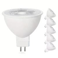 ราคา หลอดไฟ LED ติดตาม MR16, AxarYxhi, 50W, 6000K สีขาวเย็น, ฐาน GU5.3, ACDC 12V, หรี่แสงได้, มุมลำแสง 45 °, เหมาะสำหรับเพดาน, ทางเดินและไฟฝัง, ประหยัดพลังงานและอายุการใช้งานยาวนาน, ชุด 6 ชิ้น (17317130434