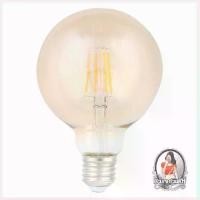 ราคา Jingdong'Shop ใช้งานได้ หลอดไฟ LED หลอด HI-TEK FILAMENT G95 6 วัตต์ WARMWHITE E27 สีเหลือง ดีไซน์รูปทรงหลอดกลมในสไตล์วิน (1730481706704144736)
