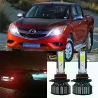 ราคา หลอดไฟ LED สีขาว 6000K P1 ชุดไฟหน้า NW, 2 ชิ้น, สำหรับ MAZDA BT-50 2007-2023, ไฟหน้า (1731356922529481992)