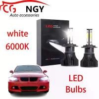 ราคา หลอดไฟ LED ไฟหน้า, สำหรับ BMW 3 Series E90 2004-2013, 6000K สีขาว, ชุดลำแสงต่ำ, 1 คู่, ปลั๊กแอนด์เพลย์ (1731369810380883208)